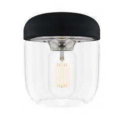 Lampa UMAGE Acorn czarna ze srebrem