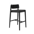 Krzesło barowe czarne