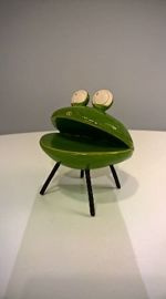 ŻABA ceramiczna zielona