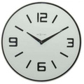 Zegar NexTime SHUWAN okrągły biały