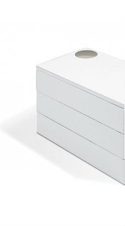 Pudełko na biżuterię UMBRA Spindle box białe