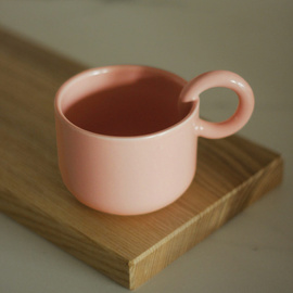 Filiżanka 365 różowa 