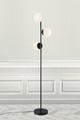 LAMPA podłogowa LILLY- czarna 