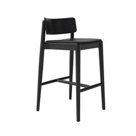 Krzesło barowe czarne