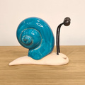 Ślimak ceramiczny turkusowy