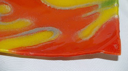 PATERA szklana kwadratowa 1