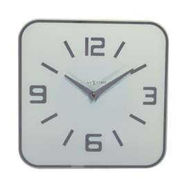 Zegar Nextime Shuwan biały