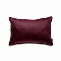 PODUSZKA aksamitna Eggplant 40x60 cm