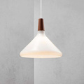 LAMPA szklana wisząca NORI 27 DFTP