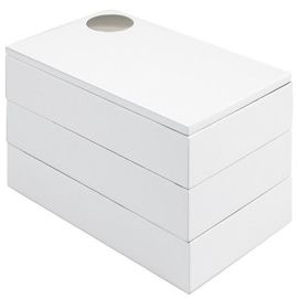 Pudełko na biżuterię UMBRA Spindle box białe