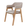 Krzesło  EPICO dębowe tkanina