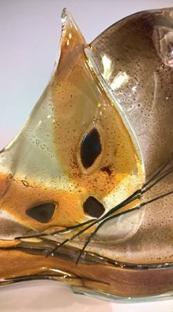 KOT szklany leżący Łośdesign