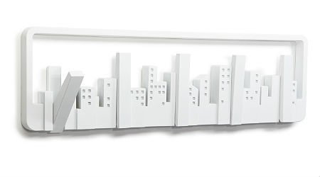 Wieszak na ubrania UMBRA Skyline biały