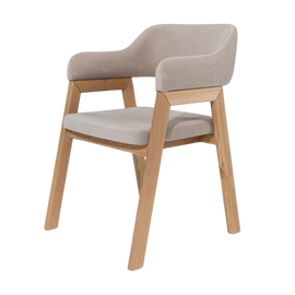 Krzesło  EPICO dębowe tkanina