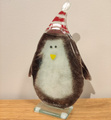 PINGWIN szklany w czapce
