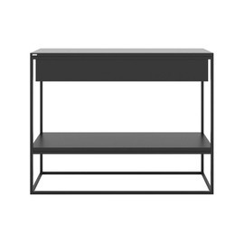 Konsola SKINNY XL z szufladą i półką czarna