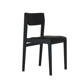 Krzesło PORTER czarna ekoskóra