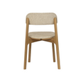 Krzesło MAGNUS dębowe tkanina