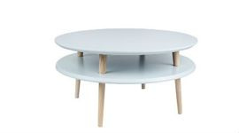 Stolik UFO  jasnoszary duży