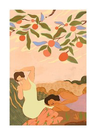 Plakat Drzemka pod drzewem