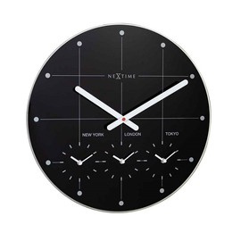 Zegar BIG CITY NeXtime czarny