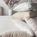 Poduszka BOUCLE duża 50X50 ecru
