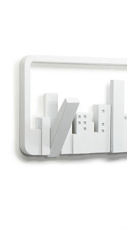 Wieszak na ubrania UMBRA Skyline biały