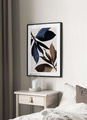 Plakat blue Magnolia 2