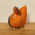 MYSZ ceramiczna pomarańczowa mała