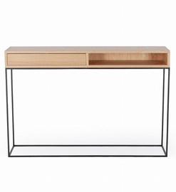 Konsola STAM z szufladą dąb naturalny