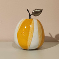 JABŁKO  ceramiczne żółte