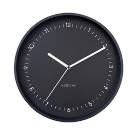 Zegar NexTtime Berlin czarny