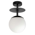 Lampa przysufitowa  PLAAT B czarna