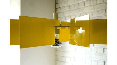 Lampa ALVERD Kafti żółta