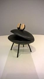 ŻABA ceramiczna czarna