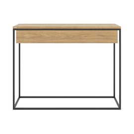 Konsola SKINNY XL z szufladą dębowa