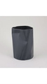 Wazon POGIĘTY średni czarny