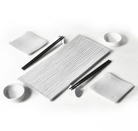 Zestaw do sushi ZEN biały 2 osobowy