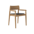 Krzesło z podłokietnikami DANTE dębowe