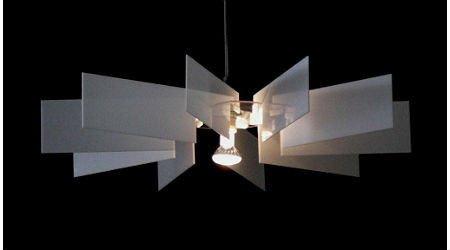 Lampa ALVERD Kafti biała