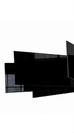 Lampa ALVERD Kafti czarna