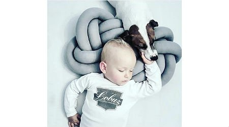 Poduszka SUPEŁ jasny szary