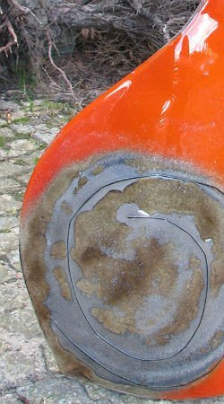 KOT szklany siedzący ŁośDESIGN