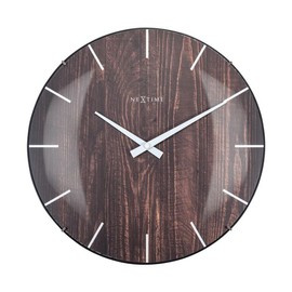 Zegar NexTime Edge Wood Dome
