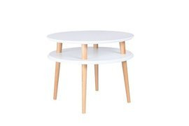 Stolik UFF biały średni