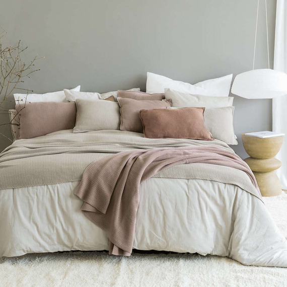 Pled MOYHA brudny róż