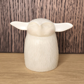 Owieczka ceramiczny biała