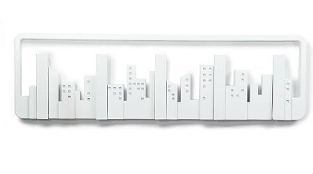 Wieszak na ubrania UMBRA Skyline biały