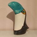 TUKAN ceramiczny turkusowy mały