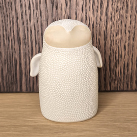 Zajączek ceramiczny biały